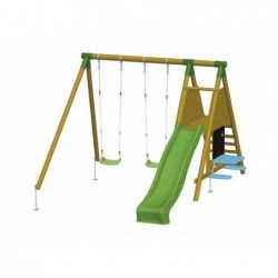 Parque Infantil Com Escorrega Mauna Loa Academy Masgames Ma700022