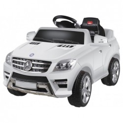 Carro Todo-o-terreno de Bateria Mercedes Benz em Branco ou Vermelho | Piscinasdesmontaveisweb