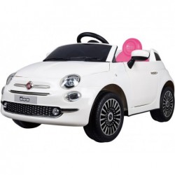 Carro de Bateria 6V Fiat 500 Comando | Piscinasdesmontaveisweb