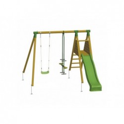 Parque Infantil Mauna Loa Com Baloiço Face A Face Masgames Ma700024