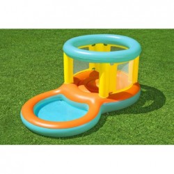 Pulador com Piscina de Jogos de 239x142x102 cm. Jumptopía Bestway 52385 | Piscinasdesmontaveisweb