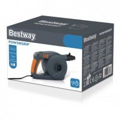 Insuflador Eléctrico AC Powergrip com Adaptadores 220-240V Bestway 62145 | Piscinasdesmontaveisweb