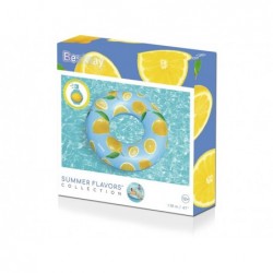 Flutuador Insuflável Perfumado de 119 cm. Scentsational Lemon Bestway 36229 | Piscinasdesmontaveisweb