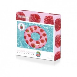 Flutuador Insuflável Perfumado de 119 cm. Scentsational Raspberry Bestway 36231 | Piscinasdesmontaveisweb