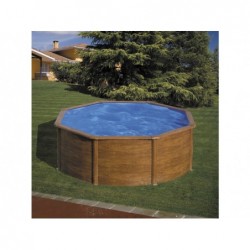 Piscina Pacific 300x120 cm. de Imitação Madeira Gre KIT300W | Piscinasdesmontaveisweb