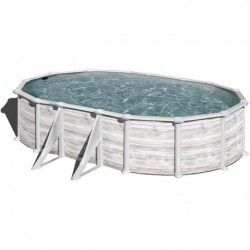 Piscina de 610x375x132 cm. de Aço Gronelândia Gre KITPROV618N