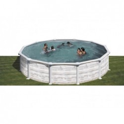Piscina de 550X132 cm. de Aço Gronelândia Gre KITPR558N | Piscinasdesmontaveisweb