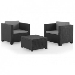 Set Diva Tete a Tete Grafito Berner 55442
