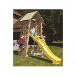 Parque Infantil Com Escorrega Belvedere Masgames Ma801401