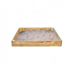 Caixa de Areia Infantil de 120x150 cm. Basic Rectangular de Masgames MA600052