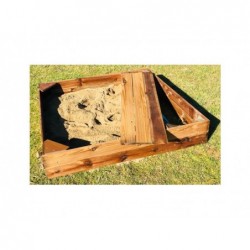 Caixa de Areia Infantil de 120x150 cm. Kassi Rectangular de Masgames MA600082