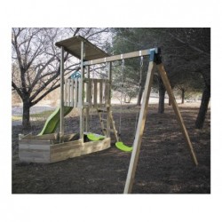 Parque Infantil Nautilus L com Baloiço Duplo de Masgames MA700327