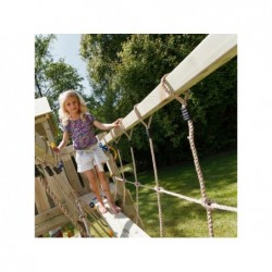 Bridge Para Parque Infantil Blue Rabbit De 200x50 Cm. Masgames Ma803401