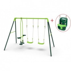 Baloiço de Metal Gingo com Assento Bebé de Masgames MA400203B