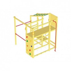 Parque Infantil Com Barra De Bombeiro Crossfit Masgames Ma802902