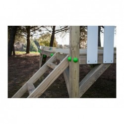 Plataforma Elevada com Escorregador para Casinha Lollipop Masgames MA800530 | Piscinasdesmontaveisweb