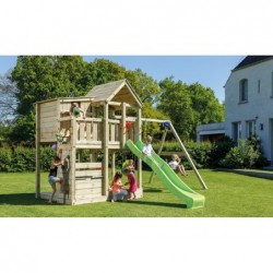 Parque Infantil Palazzo Xl Com Baloiço Duplo 338x247x453 Cm. Masgames Ma821701