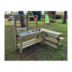 Cozinha de Madeira Spicy Delicious para Exterior Masgames MA600575 | Piscinasdesmontaveisweb