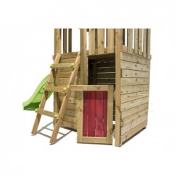 Parque Infantil de Madeira Tibidabo XL com Casinha Masgames MA700245 | Piscinasdesmontaveisweb