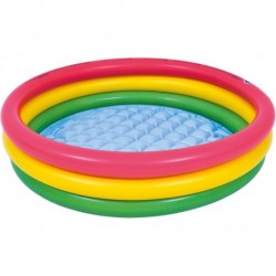 Piscina Inflável Infantil de 100x22 cm. 3 Anéis Jilong 17218