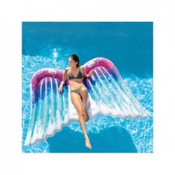 Colchonete Inflável Intex 58786 Asas De Anjo 251x160 Cm. | Piscinasdesmontaveisweb