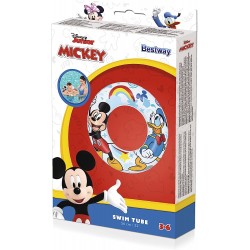 Flutuador Insuflável Mickey Mouse Clubhouse 56 Cm Bestway 91004b | Piscinasdesmontaveisweb