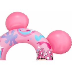 Flutuador insuflável Minnie Mouse de 74x76 cm. Bestway 9102N | Piscinasdesmontaveisweb