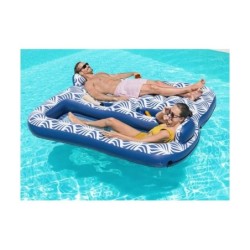 Colchão Insuflável Duplo 204x188 cm. Comfort Splush Bestway 43653 | Piscinasdesmontaveisweb