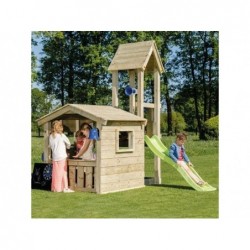 Parque Infantil Com Casa Lookout Masgames Ma801821