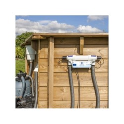 Sistema de Desinfeção de Água por UV para Piscina Elevada de Até 25.000 l Gre UVC25
