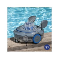 Robô Limpa-fundos funciona com Bateria Wet Runner Xpert para Piscinas Gre RBR120 | Piscinasdesmontaveisweb