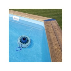 Robô Limpa-fundos funciona com Bateria Wet Runner para Piscinas Gre RBR60 | Piscinasdesmontaveisweb