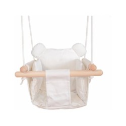 Balançoire pour bébé design blanche