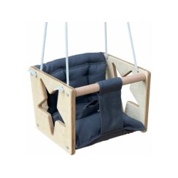 Balançoire en bois Star Design pour bébé