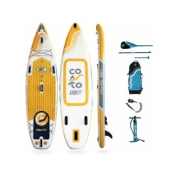 Prancha Insuflável de Paddle Surf Coasto Argo de 335x84x15 cm | Piscinasdesmontaveisweb