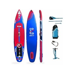 Prancha Insuflável de Paddle Surf Coasto Turbo de 381x76x15 cm | Piscinasdesmontaveisweb