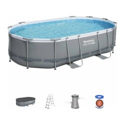 Piscina Destacável 488x305x107 Cm. Potência Aço Bestway 56448