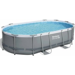 Piscina Destacável 488x305x107 Cm. Potência Aço Bestway 56448 | Piscinasdesmontaveisweb