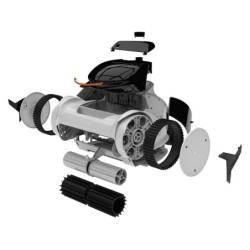 Robô limpa-fundos sem fio InverX Air 20 para piscinas | Piscinasdesmontaveisweb