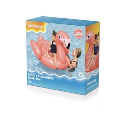 Flamingo Ride-On Inflável 138x107 cm Bestway 41525 | Piscinasdesmontaveisweb