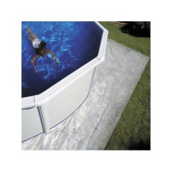 Piscina Oval Atlantis. 800 X 470 X 132 Cm Gre Kitprov818 | Piscinasdesmontaveisweb