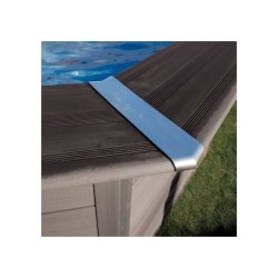 Piscina Quadrada Madeira Gre Kpcor28 Composite 326x326x124 Cm. | Piscinasdesmontaveisweb
