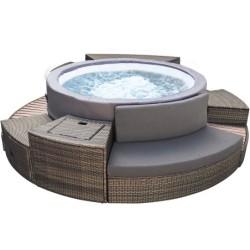Conjunto de 5 Móveis para Spa NetSpa Vita Premium 160
