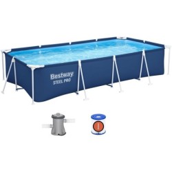 Piscina Desmontável 400 X 211 X 81 Cm Bestway 56424