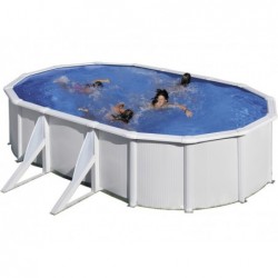 Piscina Oval Fidji. 500 X 300 X 120 Cm Gre Kit500eco