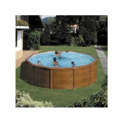 Piscina Oval Imitação Madeira Sic 350x120 Cm Gre Kitpr353w | Piscinasdesmontaveisweb
