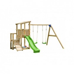 Parque Infantil Com Baloiço Duplo Cascade Masgames Ma811501