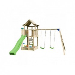 Parque Infantil Com Baloiço Duplo Pagoda Xl Masgames Ma821601