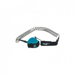 Correia Para Prancha Paddle Surfe 10" Em Espiral Pb-Lsh-C10bk