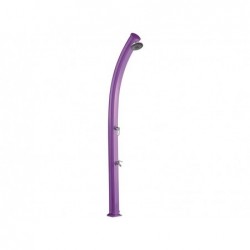 Chuveiro Solar Roxo Com Enxaguar Pés Poolstar Ds-A522vo